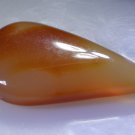 Red onyx loose Stone 1 Pieces 20 x 32 mm Pear Red cabochon Gemstone
