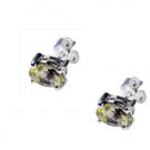 Riyo Lemon Quartz Wholesale Silver Jewellery Inspired Earring L 2in Selqu-46002