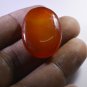 Red onyx loose Stone 1 Pieces 24 x 33 mm Oval Red cabochon Gemstone