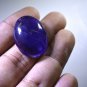 Amethyst loose Stone 1 Pieces 21 x 29 mm Oval Purple cabochon Gemstone