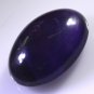 Amethyst loose Stone 1 Pieces 17 x 24 mm Oval Purple cabochon Gemstone