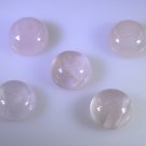 Rose Quartz loose Stone 1 Pieces 12 x 12 mm Round Pink cabochon Gemstone