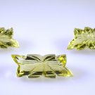 lemon Quartz loose Stone 1 Pieces 7x15,7x10 mm Fancy Yellow faceted Gemstone
