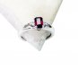 Riyo Garnet Brushed Silver Jewelry Regards Ring Jewelry Sz 6 Srgar6-26123
