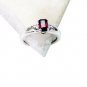 Riyo Garnet Brushed Silver Jewelry Regards Ring Jewelry Sz 6 Srgar6-26123
