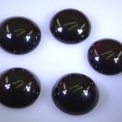 Garnet loose Stone 1 Pieces 15 x 15 mm Round Red cabochon Gemstone