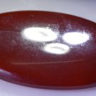Red onyx loose Stone 1 Pieces 32 x 46 mm Oval Red cabochon Gemstone