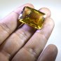 lemon Quartz loose Stone 1 Pieces 20 x 30 mm Emerald cut Yellow faceted Gemstone