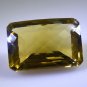 lemon Quartz loose Stone 1 Pieces 20 x 30 mm Emerald cut Yellow faceted Gemstone