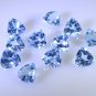 Blue topaz loose Stone 1 Pieces 8 x 8 mm Trillion Blue faceted Gemstone