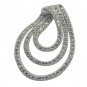 Riyo CZ925 Solid Sterling Silver Cute Pendant L 2in Spwhcz-110030