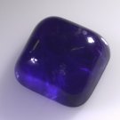 Amethyst loose Stone 1 Pieces 14 x 14 mm Princess Purple cabochon Gemstone