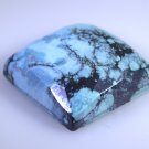 Turquoise loose Stone 1 Pieces 18 x 18 mm Princess multi faceted Gemstone