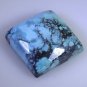 Turquoise loose Stone 1 Pieces 18 x 18 mm Princess multi faceted Gemstone