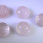 Rose Quartz loose Stone 1 Pieces 11 x 11 mm Round Pink cabochon Gemstone