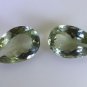 Green amethyst loose Stone 1 Pieces 12 x 18 mm Pear Green faceted Gemstone