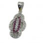 Riyo 925 Solid Sterling Silver Stunning Pendant L 1in Spmucz-116003
