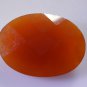 Red onyx loose Stone 1 Pieces 18 x 25 mm Oval Red faceted Gemstone