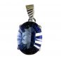 Riyo Blue Mystic Quartz Silver Jewelry Supplies Long Silver Pendant Necklace L 1