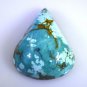 Turquoise loose Stone 1 Pieces 25 x 34 mm Pear multi cabochon Gemstone