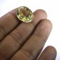 lemon Quartz loose Stone 1 Pieces 14 x 18 mm Oval Yellow faceted Gemstone
