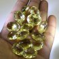 lemon Quartz loose Stone 1 Pieces 15 x 19 mm Oval Yellow faceted Gemstone