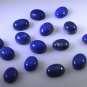 Lapis Lazuli loose Stone 1 Pieces 7 x 9 mm Oval Blue cabochon Gemstone