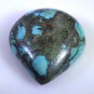 Turquoise loose Stone 1 Pieces 29 x 33 mm Pear multi cabochon Gemstone