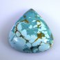 Turquoise loose Stone 1 Pieces 22 x 27 mm Pear multi cabochon Gemstone