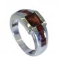 Riyo Garnet Solid Silver Jewelry Silver Ring Designs For Women Sz 6 Srgar6-26034