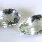 Green amethyst loose Stone 1 Pieces 12 x 19 mm Pear Green faceted Gemstone