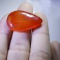 Red onyx loose Stone 1 Pieces 20 x 31 mm Pear Red cabochon Gemstone