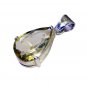 Riyo Lemon Quartz Silver Jewellery For Sale Modern Pendant L 1in Splqu-46013