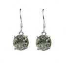 Riyo A Green Amethyst 925 Solid Sterling Silver Rustresistant Earring L 1in Sega
