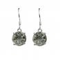Riyo A Green Amethyst 925 Solid Sterling Silver Rustresistant Earring L 1in Sega