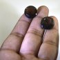 Smoky Quartz loose Stone 1 Pieces 20 x 20 mm Round Brown faceted Gemstone
