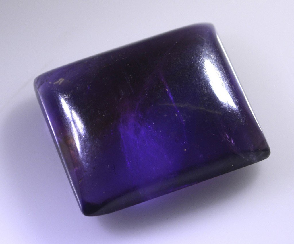 Amethyst loose Stone 1 Pieces 18 x 18 mm Princess Purple cabochon Gemstone