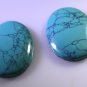 Turquoise manmade loose Stone 1 Pieces 18 x 28 mm Oval multi cabochon Gemstone