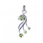 Riyo Peridot Silver Prom Jewelry By The Yard Pendant L 1in Spper-58013