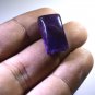 Amethyst loose Stone 1 Pieces 12 x 20 mm Emerald cut Purple cabochon Gemstone