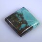 Turquoise loose Stone 1 Pieces 17 x 17 mm Princess multi cabochon Gemstone