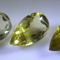 lemon Quartz loose Stone 1 Pieces 15 x 26 mm Pear Yellow faceted Gemstone