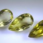 lemon Quartz loose Stone 1 Pieces 15 x 26 mm Pear Yellow faceted Gemstone