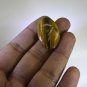 Tiger Eye loose Stone 1 Pieces 20 x 32 mm Oval Brown cabochon Gemstone