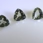 Green amethyst loose Stone 1 Pieces 12 x 12 mm Trillion Green faceted Gemstone
