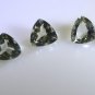 Green amethyst loose Stone 1 Pieces 12 x 12 mm Trillion Green faceted Gemstone