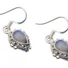 Riyo Rainbow  Silver Button Jewellery Huggy Earrings L 1in Sermo-64011