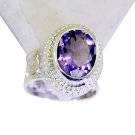 Riyo Amethyst Wholesale Gemstone Vintage Silver Ring Sz 6 Srame6-2080