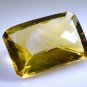 lemon Quartz loose Stone 1 Pieces 18 x 26 mm Emerald cut Yellow faceted Gemstone