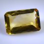 lemon Quartz loose Stone 1 Pieces 18 x 26 mm Emerald cut Yellow faceted Gemstone